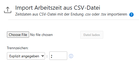 CSV-Import Trennzeichen