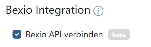Bexio-Integration